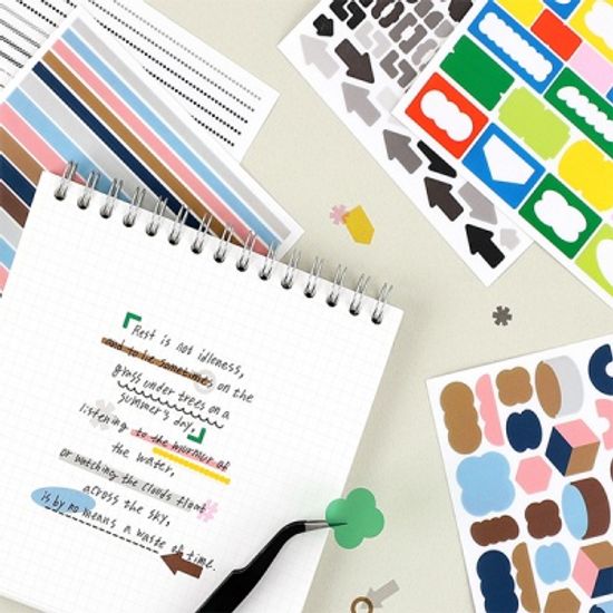 워너디스 디스앤뎃 투명 체킹 다꾸 스티커팩