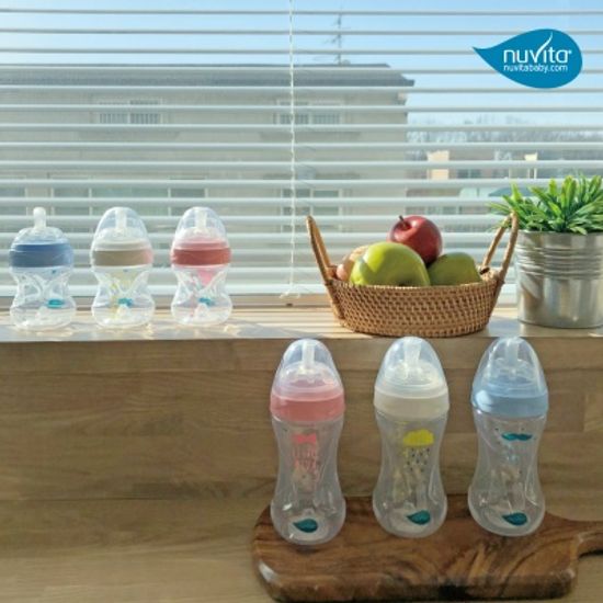 누비타 신생아 배앓이 방지 젖병 150ml