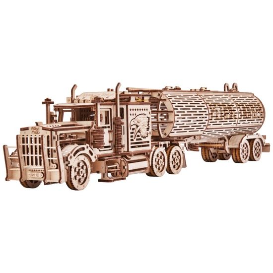 3D나무퍼즐 탱크 트레일러 모형 만들기 미니어처 취미