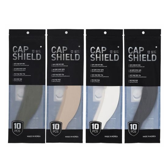 캡쉴드 모자오염 화장품묻음방지 10개입
