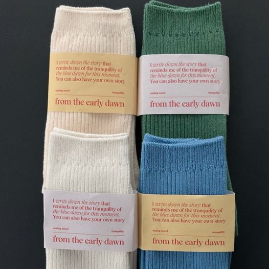 [프롬디얼리던] 플레인 삭스 ver.1_ 4color