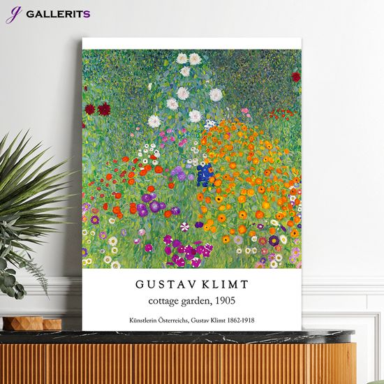 명화 클림트 꽃 그림 거실 인테리어 액자 선물 중형