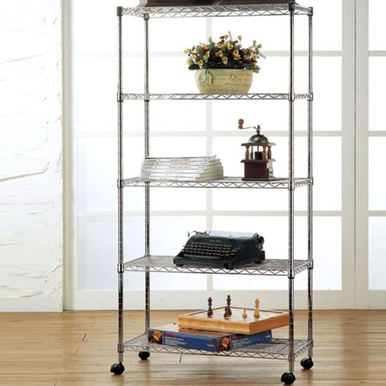 메탈랙 철제선반 5단 600 앵글선반 수납장(WA64F5C)