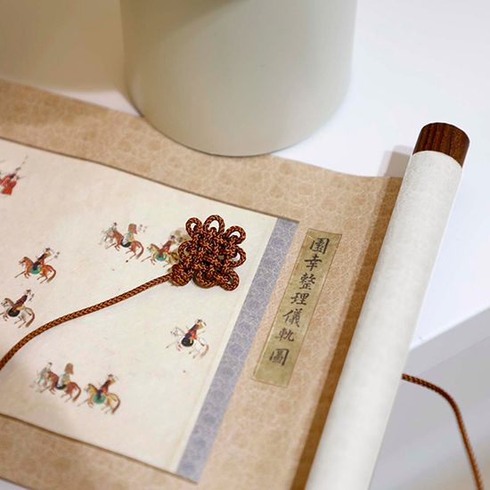 [의궤 전시]미니 두루마리(화성원행차도)