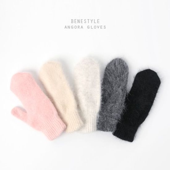 [베네]러블리 앙고라 벙어리장갑