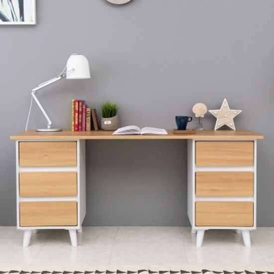 팬덤 1600 2인용 컴퓨터책상 중고등학생 책상 (착불)