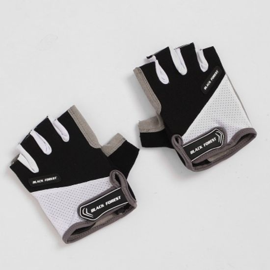 라이딩 쿠션 자전거 반장갑(L)(블랙) 로드장갑 사이클