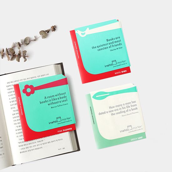 인스톨 마커 북마크 책갈피