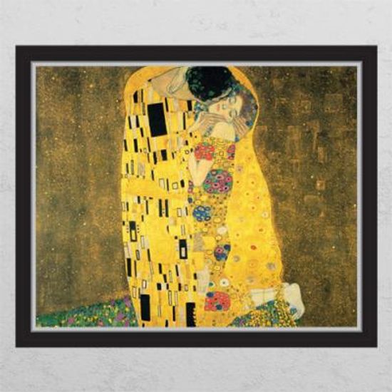 po021-구스타프 클림트_키스_창문그림액자_뮤럴시트지