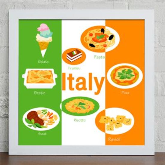 cw067-세계의특별한밥상_이탈리아_인테리어액자