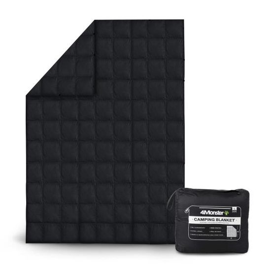 캠핑 블랭킷 퍼피 블랙