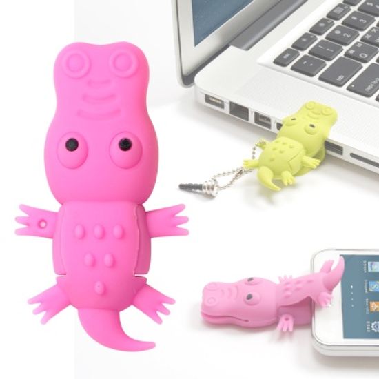 유에너스 SMART-COO 악어 실리콘 OTG USB메모리 32GB