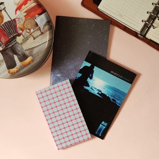 아이씨엘 뉴레트로 10종 MIX 떡메모지,(컬러별 35매)