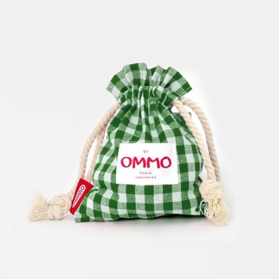 [OMMO] 옴모 체크 파우치