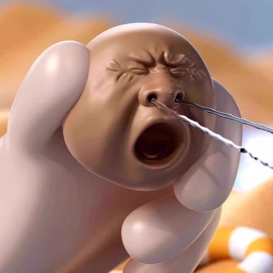 콧물 얼굴 말랑이 물총 조개 모양 소형 물총 워터건