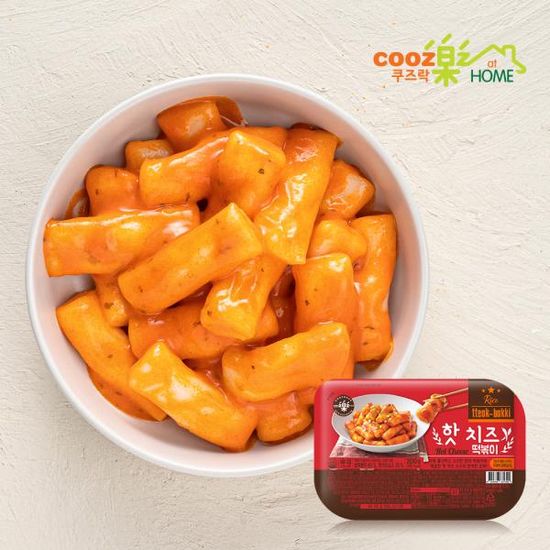 쿠즈락앳홈 핫치즈 떡볶이 200g 8팩