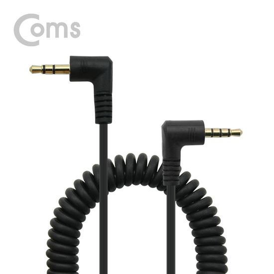 스테레오 변환 스프링  50cm  4극 M to 3극 M