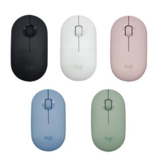 로지텍 국내 정품 무소음 마우스 Pebble M350 