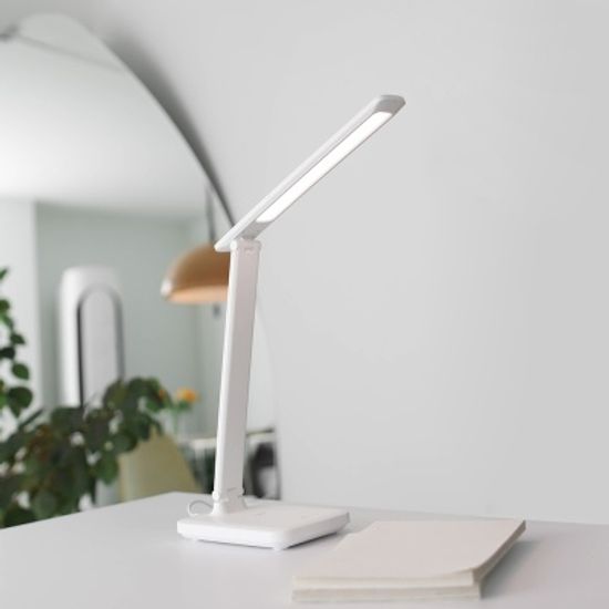 [무아스] 시력보호 3색 LED스탠드 터치조작 독서실