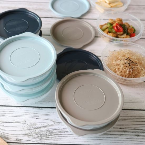 보노쿡 밀폐용기 450ml x 8P 집밥소분 냉동밥