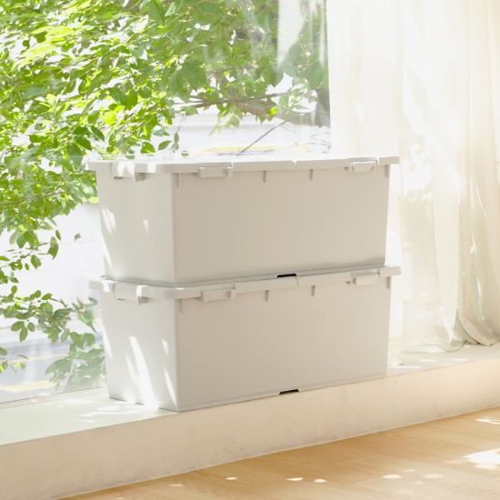 트레인 대용량 리빙박스 높은형 2P