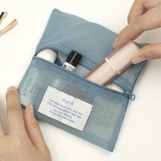 멜로 스퀘어 파우치