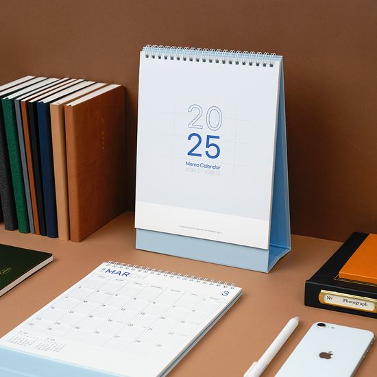 [4종] 2025년 미니 탁상달력 명화 2025달력 메모