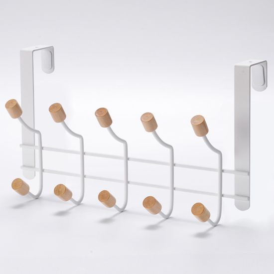 2단 도어훅 옷걸이 바지 모자 가방 벽 걸이 행거 헹거