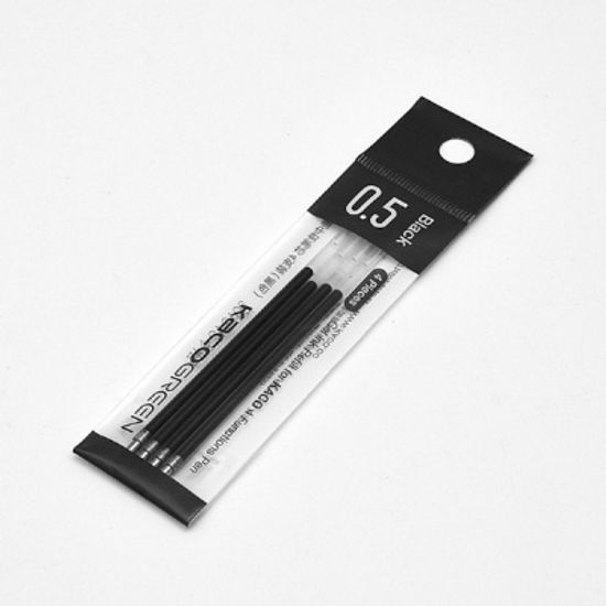 카코 KACO 이지 4색 원터치 멀티펜 리필심 4pcs 5종
