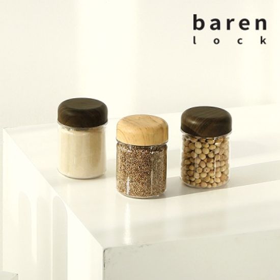 바른락 믹스 양념통 6P (우드 체리)