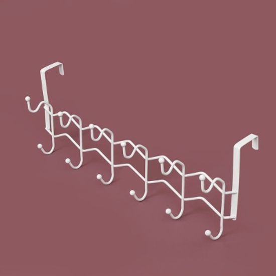 지그재그 12구 도어후크 도어훅 옷걸이