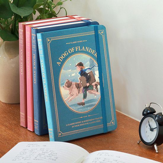 클래식 B6 라인 밴드노트 (유선, 양장노트)