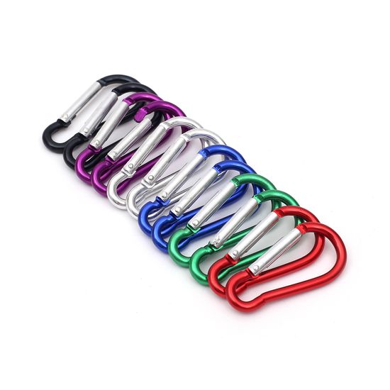 [엣모어]조롱박형 카라비너 12p세트(4.7cm)
