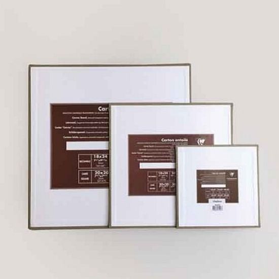 [클레르퐁텐] 보드캠버스 정사각형-카키/사이즈선택