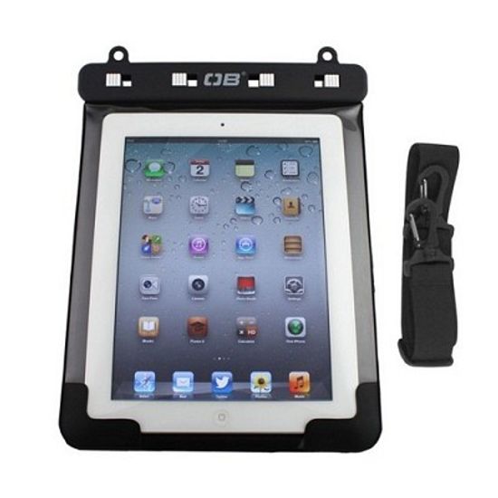 오버보드 아이패드 방수 케이스(iPod, 삼성겔럭시텝 호환) [OB1086BLK]