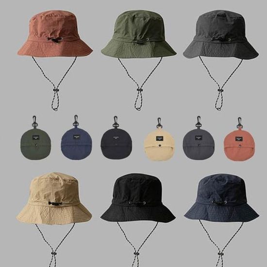 간편한 접이식 방수 포켓모자