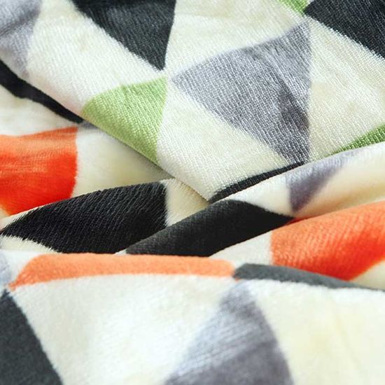 Everywhere TRIANGLE 양면 밍크담요 약155x200cm