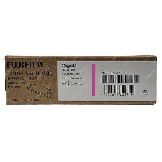 Fuji 정품 토너 DocuPrint CP315 dw 빨강 CT202608