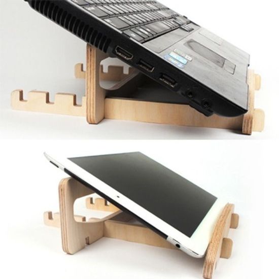 자작나무 노트북 거치대 크래들 받 W079D94