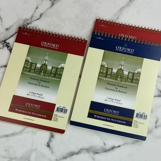 옥스포드 절취 스프링노트-A4 90매 상철 D01 2권