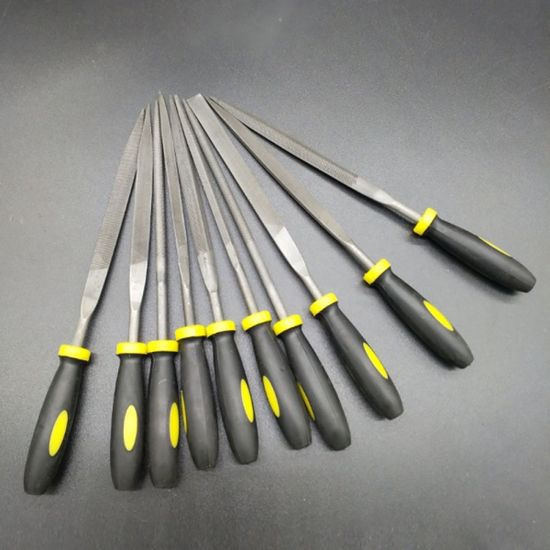 옐로우툴 야스리 쇠줄 10종세트 반달 평면 연마봉