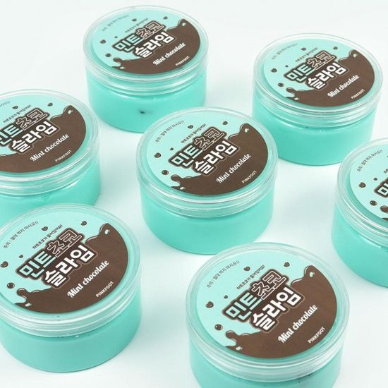 핑크풋 민트초코슬라임