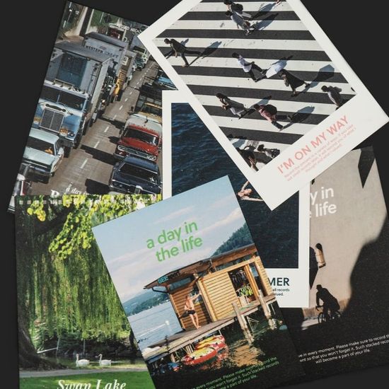 루카랩 레코드 아카이브 엽서 6종 세트