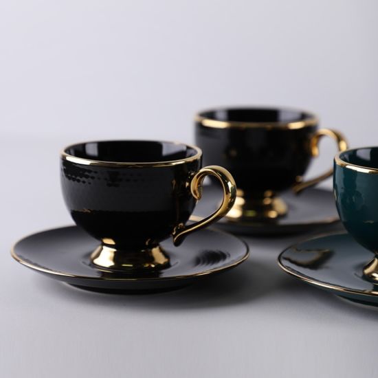독일 24K 골드 커피잔 180ml 2인 세트 4color 택1