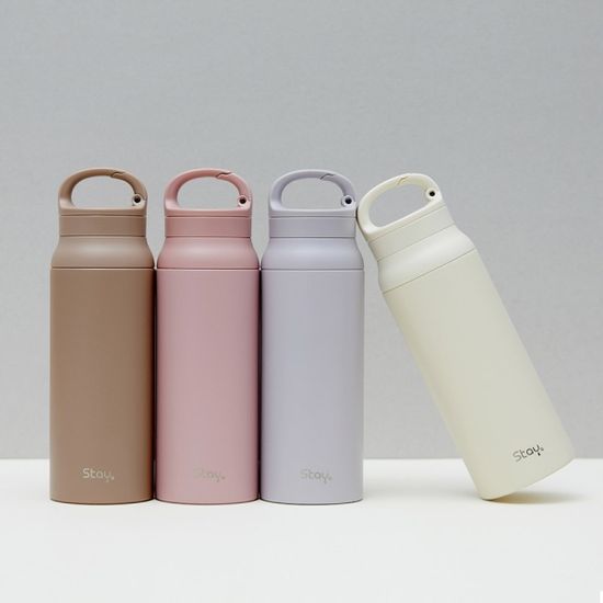 [스테이24] 2중 밀폐마개 앤드링 대용량 텀블러 600ml