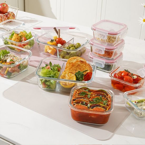 제이니 더레드 오븐글라스 밀폐용기 12종 세트