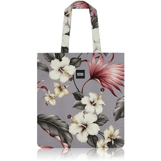 nother Hamakua Hawaiian Flat Tote Bag (Slate)