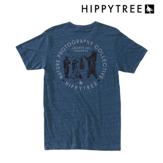 [히피트리] Viewfinder Tee - Heather Navy
