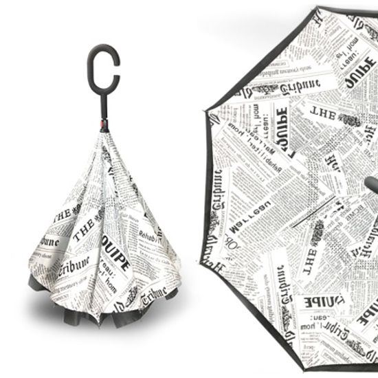 C형 거꾸로 8K 수동 장우산