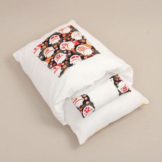 캣배딩 고양이 베개+이불(44x29cm) 반려동물 숨숨집
